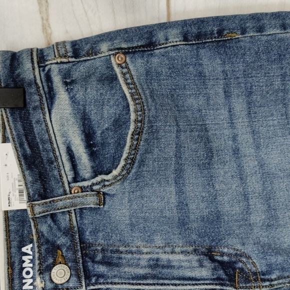 Sonoma Straight High Rise Vintage-Style Jeans, Size 8 - Picture 4 of 14